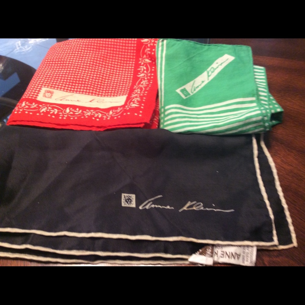 3 Anne Klein Scarves